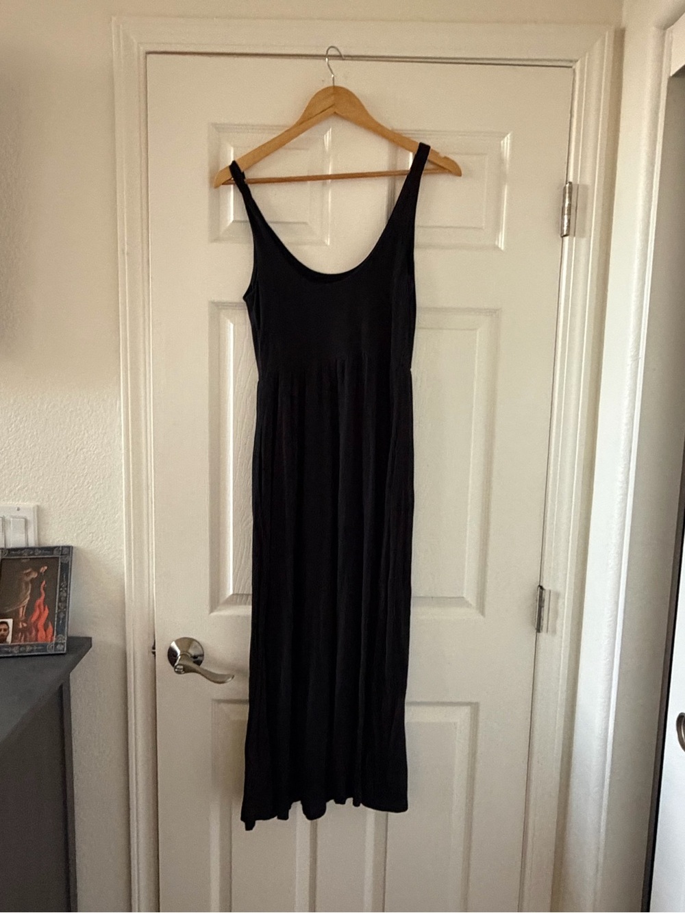 a new day Black Scoop Neck Maxi Dress